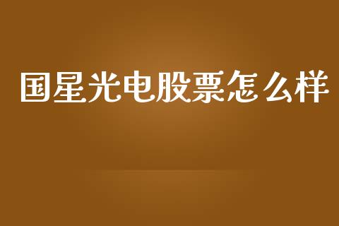 国星光电股票怎么样_https://wap.jnlaobingbanjia.com_证券公告_第1张