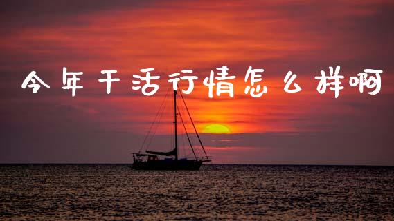 今年干活行情怎么样啊_https://wap.jnlaobingbanjia.com_财务管理_第1张
