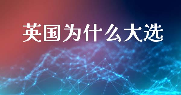 英国为什么大选_https://wap.jnlaobingbanjia.com_证券公告_第1张