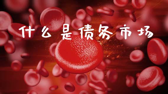什么是债务市场_https://wap.jnlaobingbanjia.com_财经资讯_第1张