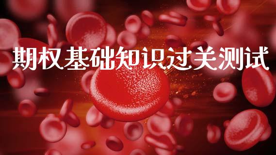 期权基础知识过关测试_https://wap.jnlaobingbanjia.com_财务管理_第1张