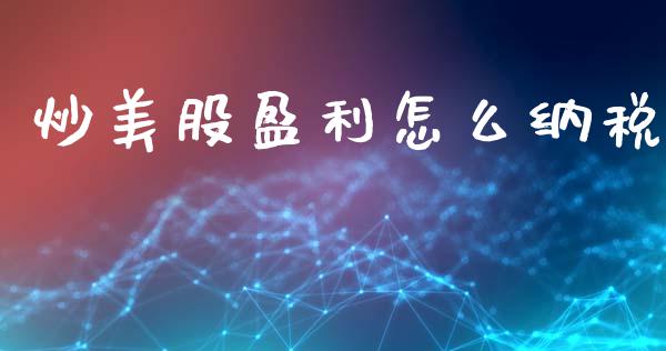 炒美股盈利怎么纳税_财经资讯_第1张_财经资讯_股市行情_财务管理_金融理财 炒美股盈利怎么纳税_https://wap.jnlaobingbanjia.com_财经资讯_第1张