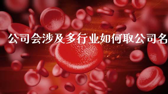 公司会涉及多行业如何取公司名_https://wap.jnlaobingbanjia.com_财务管理_第1张