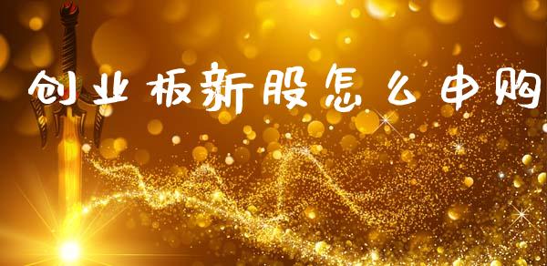创业板新股怎么申购_https://wap.jnlaobingbanjia.com_股市行情_第1张