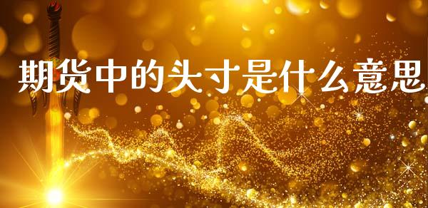 期货中的头寸是什么意思_https://wap.jnlaobingbanjia.com_基金分析_第1张