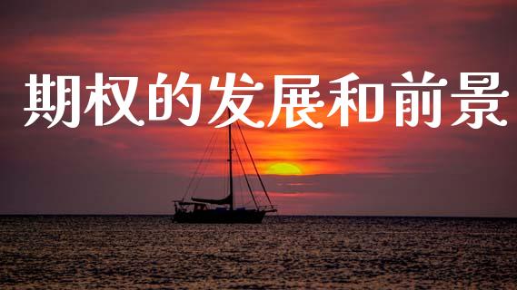 期权的发展和前景_https://wap.jnlaobingbanjia.com_财经资讯_第1张