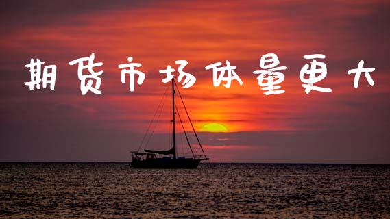 期货市场体量更大_https://wap.jnlaobingbanjia.com_财务管理_第1张