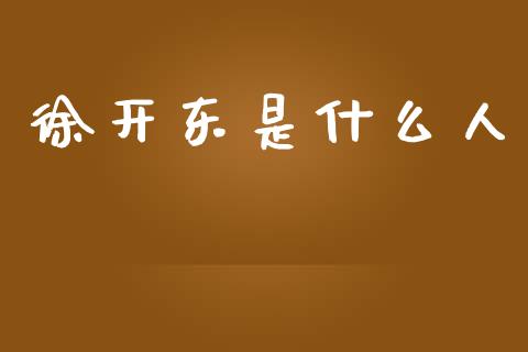 徐开东是什么人_https://wap.jnlaobingbanjia.com_股市行情_第1张