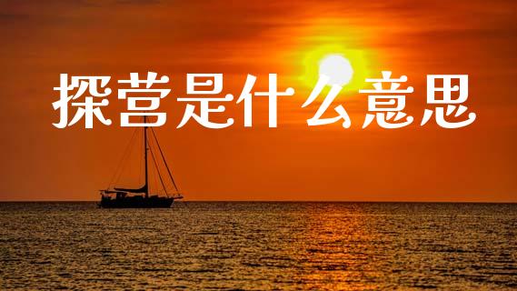 探营是什么意思_https://wap.jnlaobingbanjia.com_证券公告_第1张