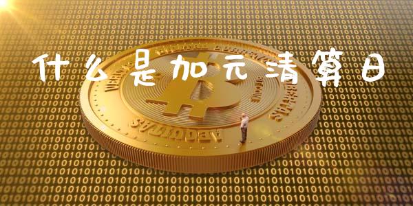 什么是加元清算日_https://wap.jnlaobingbanjia.com_财务管理_第1张