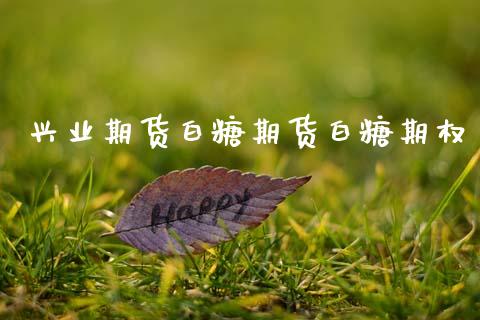 兴业期货白糖期货白糖期权_https://wap.jnlaobingbanjia.com_股市行情_第1张