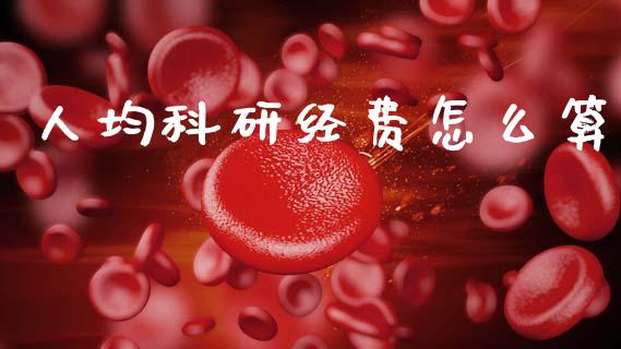 人均科研经费怎么算_https://wap.jnlaobingbanjia.com_财经资讯_第1张