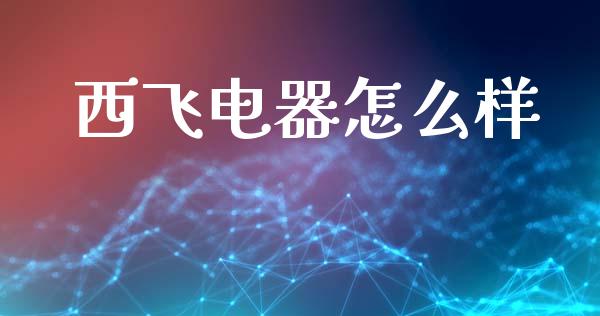 西飞电器怎么样_https://wap.jnlaobingbanjia.com_基金分析_第1张