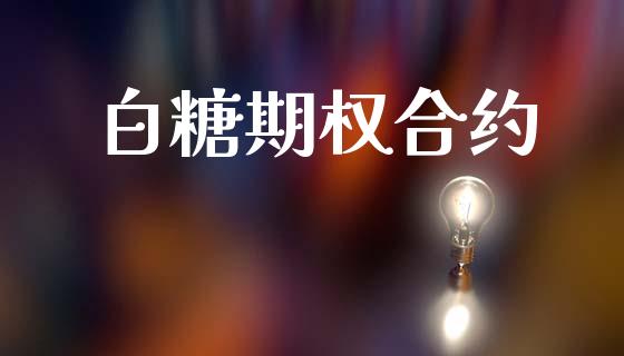 白糖期权合约_https://wap.jnlaobingbanjia.com_金融理财_第1张