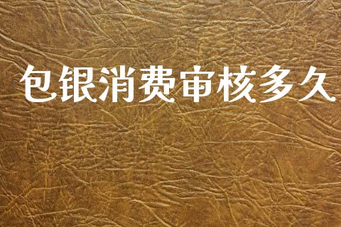 包银消费审核多久_https://wap.jnlaobingbanjia.com_股市行情_第1张
