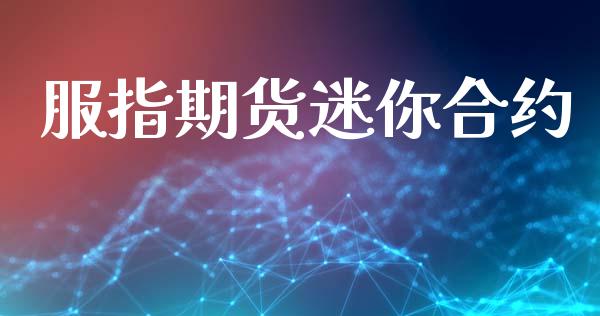 服指期货迷你合约_https://wap.jnlaobingbanjia.com_基金分析_第1张