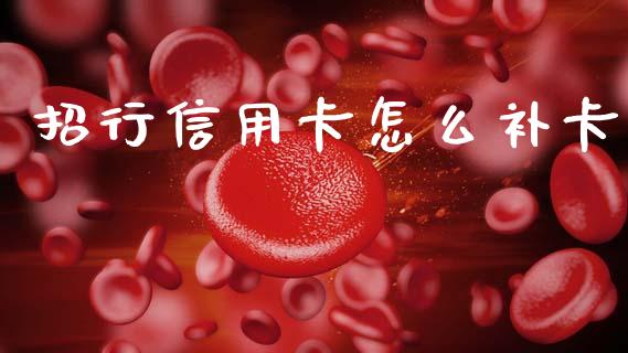 招行信用卡怎么补卡_https://wap.jnlaobingbanjia.com_基金分析_第1张