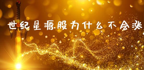 世纪星源股为什么不会涨_https://wap.jnlaobingbanjia.com_证券公告_第1张