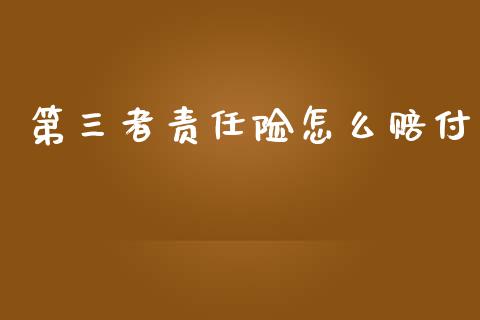 第三者责任险怎么赔付_https://wap.jnlaobingbanjia.com_财务管理_第1张