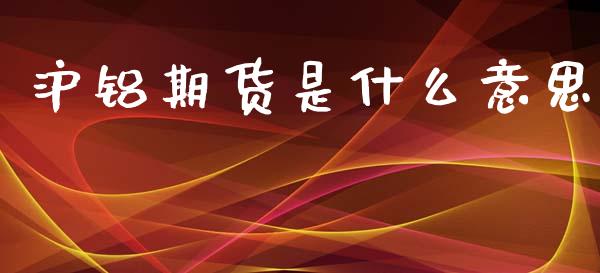 沪铝期货是什么意思_https://wap.jnlaobingbanjia.com_基金分析_第1张