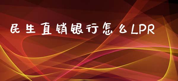 民生直销银行怎么LPR_https://wap.jnlaobingbanjia.com_财务管理_第1张