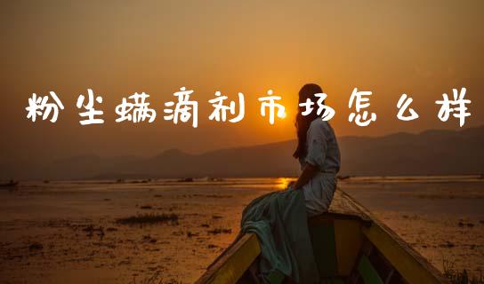 粉尘螨滴剂市场怎么样_https://wap.jnlaobingbanjia.com_股市行情_第1张