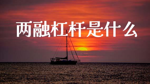 两融杠杆是什么_https://wap.jnlaobingbanjia.com_财经资讯_第1张