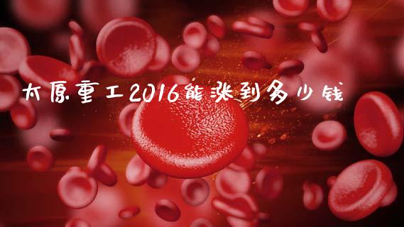 太原重工2016能涨到多少钱_https://wap.jnlaobingbanjia.com_股市行情_第1张