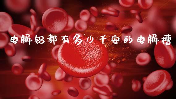 电解铝都有多少千安的电解槽_https://wap.jnlaobingbanjia.com_基金分析_第1张