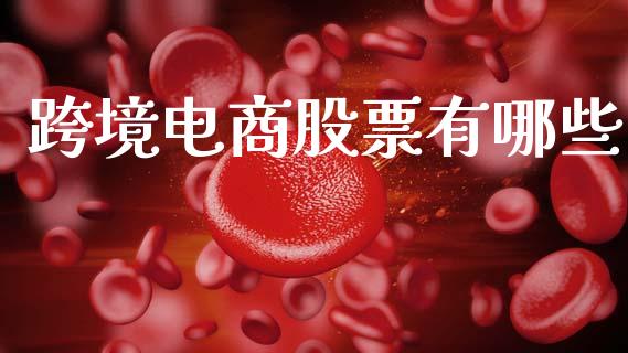 跨境电商股票有哪些_https://wap.jnlaobingbanjia.com_基金分析_第1张