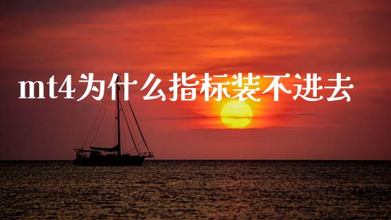 mt4为什么指标装不进去_https://wap.jnlaobingbanjia.com_股市行情_第1张