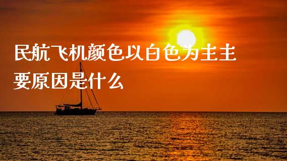 民航飞机颜色以白色为主主要原因是什么_https://wap.jnlaobingbanjia.com_股市行情_第1张