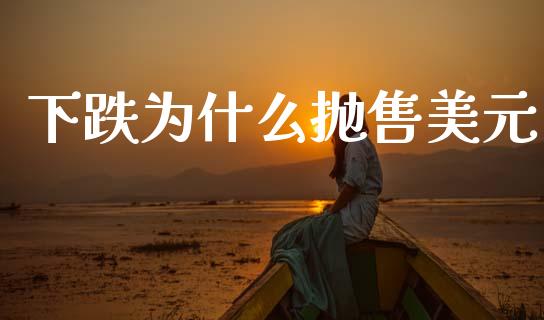 下跌为什么抛售美元_https://wap.jnlaobingbanjia.com_股市行情_第1张