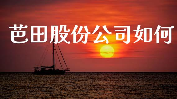 芭田股份公司如何_https://wap.jnlaobingbanjia.com_财经资讯_第1张