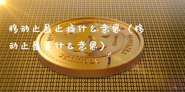 移动止盈止损什么意思(移动止盈是什么意思)_股市行情_第1张_财经资讯_股市行情_财务管理_金融理财 移动止盈止损什么意思(移动止盈是什么意思)_https://wap.jnlaobingbanjia.com_股市行情_第1张