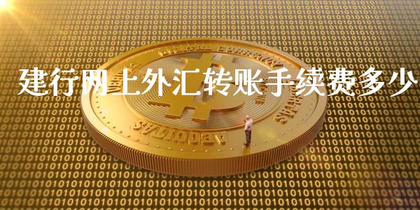 建行网上外汇转账手续费多少_https://wap.jnlaobingbanjia.com_证券公告_第1张