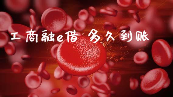 工商融e借 多久到账_https://wap.jnlaobingbanjia.com_基金分析_第1张
