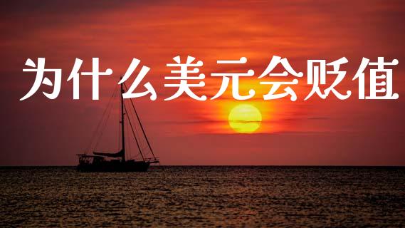 为什么美元会贬值_https://wap.jnlaobingbanjia.com_证券公告_第1张