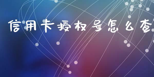 信用卡授权号怎么查_https://wap.jnlaobingbanjia.com_证券公告_第1张
