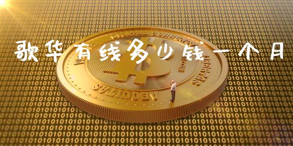 歌华有线多少钱一个月_https://wap.jnlaobingbanjia.com_证券公告_第1张