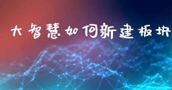 大智慧如何新建板块_https://wap.jnlaobingbanjia.com_财务管理_第1张