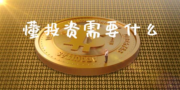懂投资需要什么_https://wap.jnlaobingbanjia.com_金融理财_第1张