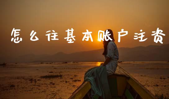 怎么往基本账户注资_https://wap.jnlaobingbanjia.com_基金分析_第1张