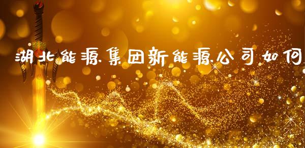 湖北能源集团新能源公司如何_https://wap.jnlaobingbanjia.com_财务管理_第1张