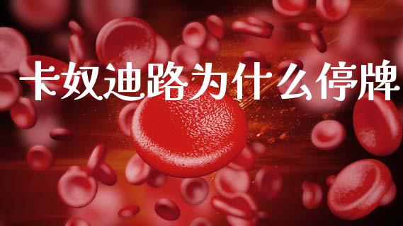 卡奴迪路为什么停牌_https://wap.jnlaobingbanjia.com_金融理财_第1张