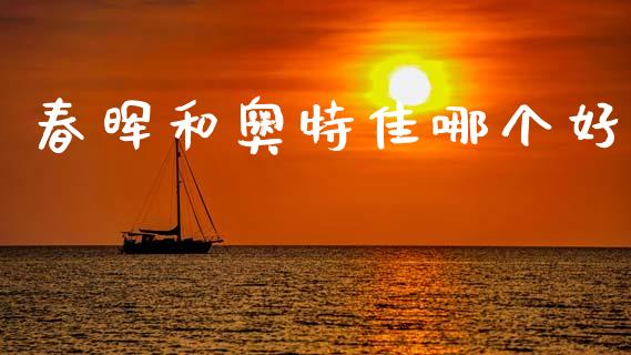 春晖和奥特佳哪个好_https://wap.jnlaobingbanjia.com_基金分析_第1张