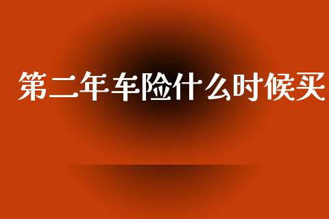 第二年车险什么时候买_https://wap.jnlaobingbanjia.com_证券公告_第1张