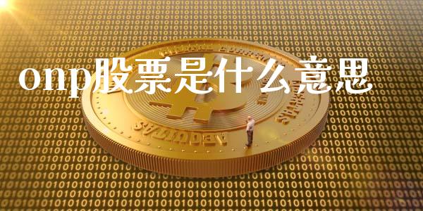 onp股票是什么意思_https://wap.jnlaobingbanjia.com_财经资讯_第1张