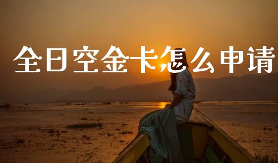 全日空金卡怎么申请_https://wap.jnlaobingbanjia.com_财务管理_第1张