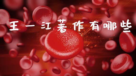 王一江著作有哪些_https://wap.jnlaobingbanjia.com_金融理财_第1张